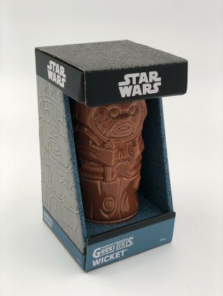 Geeki Tikis Star Wars Wicket Ewok Ceramic Tiki Cup Mug Cocktails