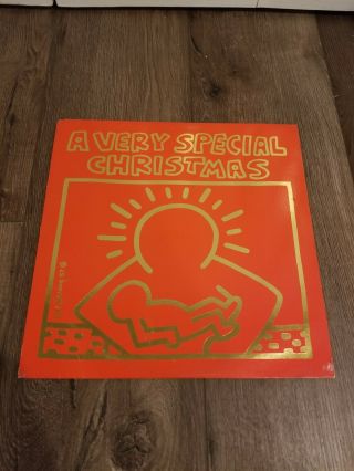 A Very Special Christmas Vinyl Record 1987 Holiday U2,  Bruce Springsteen,  Vg