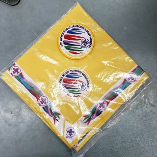 Rare Commissioner 2019 World Jamboree Neckchief In Package W/commissioner Patch