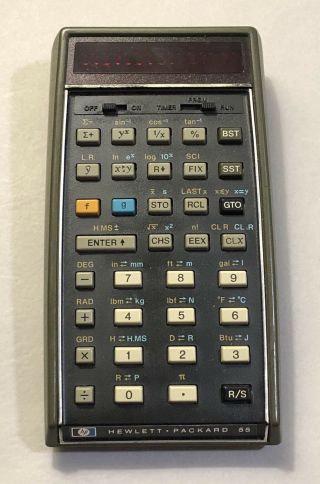 Vintage Hp - 55 Led Scientific Calculator