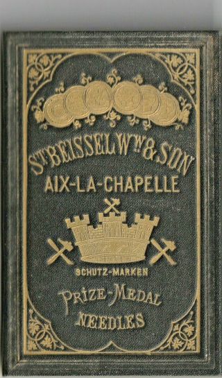 Stephan Beissel W.  & Sohn,  Aix - La - Chapelle Needle Case