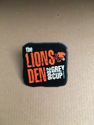 Cfl Pin Bc Lions Pin Grey Cup 2006 Lions Den