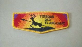 Boy Scout Oa 253 Flap Tsisqan Elangomat