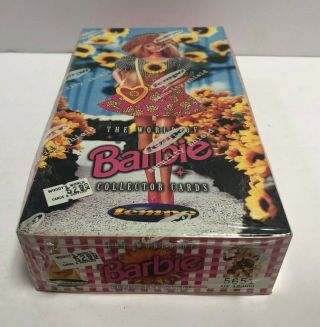 Ultra Rare 1997 The World Of Barbie Doll Collector Cards Box 5651 Of 12000