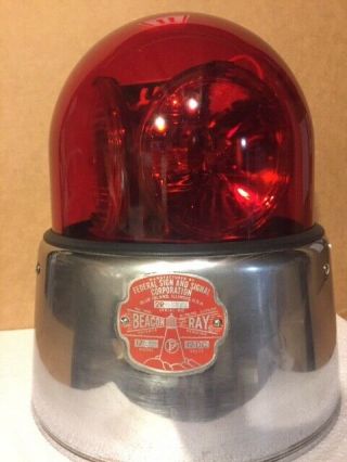Federal Signal Beacon Ray Model 176 Police/fire Light