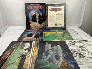 Ravenloft Realm Of Terror Boxed Set Advanced Dungeons & Dragons Ad&d Tsr Vintage