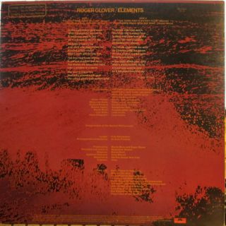 Roger Glover - Elements (polydor 1 - 6137) (pl) (bassist Of Deep Purple)