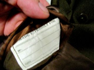 authentic World War 2 U.  S Army jacket 3