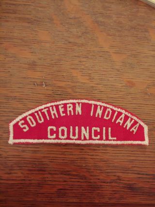Boy Scout Bsa Southern Indiana Council Community Strip Very Rare Oa Order Arrow