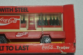 1989 Vintage BUDDY L Mack Coca Cola Trailer 2591R MIB Never Played With 3