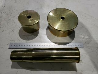 90mm 75mm 37mm 1943 1944 1945 Dated Brass Shell M16 Trenchart Casings Ww2