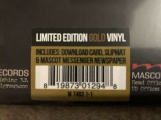 Black Stone Cherry Kentucky GOLD vinyl LIMITED To 500 Copies 2