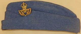Royal Zealand Air Force Side Cap Warrant Officer Rank Ww2 Era Rnzaf Size 59