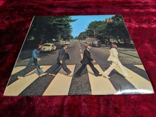 The Beatles Abbey Road Vinyl Lp Uk First Pressing Label Revised Sleeve 1969
