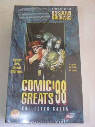Comic Greats Comic Images Box Of Cards