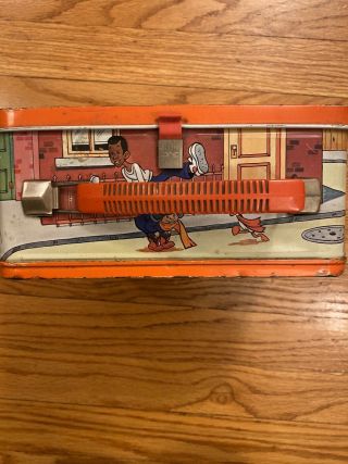 Vintage 1973 FAT ALBERT AND THE COSBY KIDS METAL LUNCH BOX NO THERMOS 3