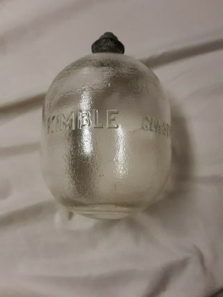 Kimble Glastite Float Glass Toilet Float