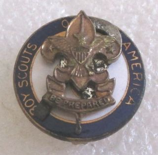 Vintage Boy Scouts Of America Troop Chaplain Pin Badge - Bsa Scout