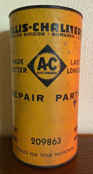 Rare Vintage Nos A - C Allis Chalmers Repair Parts Can 209863 S/h