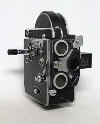 Paillard Bolex H16 Reflex 16mm Film Movie Camera Pistol Grip Vintage