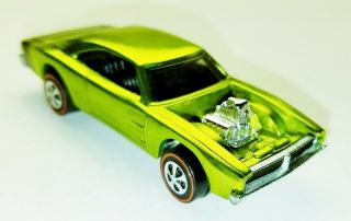 Hot Wheels Redline Dodge Charger / " Large And In Charge " Customized