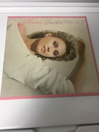 Olivia Newton John 1982 Greatest Hits Vol.  2 Vinyl Lp Xanadu Physical Record
