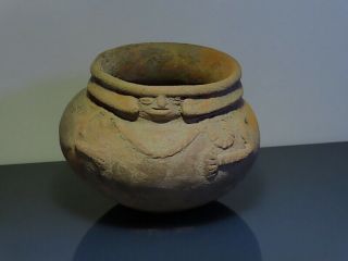 pre columbian rare Quimbaya figure bowl pottery ceramic w TL test Doc Report 2
