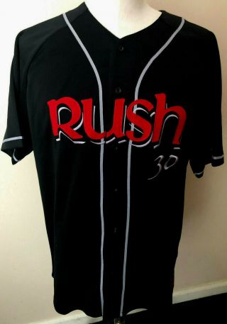 Vtg 2004 Rush 30 Years Tour Baseball Jersey Shirt Official Merchandise Size Xl