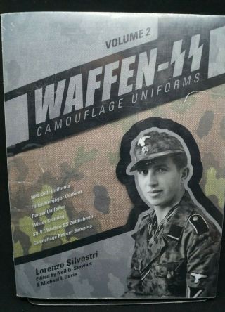 Ww2 German Waffen Elite Forces Camouflage Uniforms Vol 1 Schiffer Reference Book