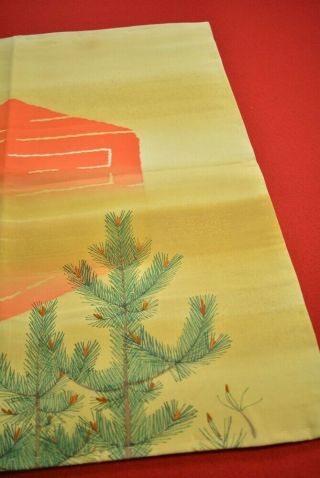 BR64/280 Vintage Japanese Fabric Silk Antique Boro FUKUSA Handwriting 28 