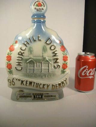 96th Kentucky Derby At Churchill Downs Jim Beam Decanter