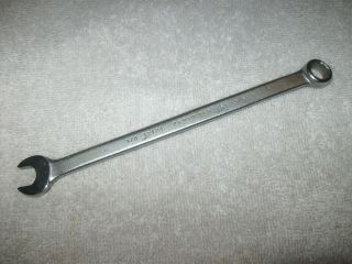 Vintage Proto 3/8 " Long Pattern Combination Wrench 1212 - L With 12pt Box - End,  Usa