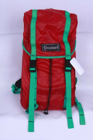 Vintage Chouinard Equipment For Alpinist Backpack Rucksack Red Before Patagonia
