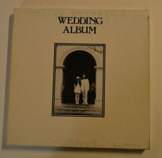 John Lennon/yoko Ono Lp Wedding Album Apple Complete 1969.  Vg,  /vg,