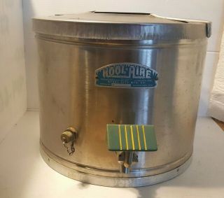 Vintage Kool Aire Drink Dispenser Beverage Steel City Mfg Co Youngstown Oh