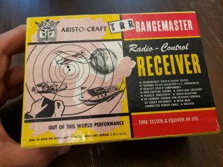 Vintage Aristo Craft Trr Nos Reciever Box Radio Control Rc Balsa Plane