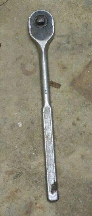 Proto Tools Model 5849 1  Inch Drive M.  F.  D.  Ratchet Wrench 26  Inches Long Vtg