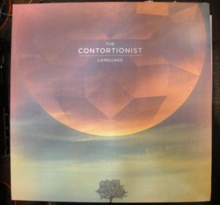 Lp The Contortionist - Language Limited Edition Blue/orange Halloween Swirl