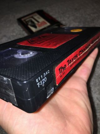 The Texas Chainsaw Massacre Wizard Video Vintage 1982 Vhs Tape