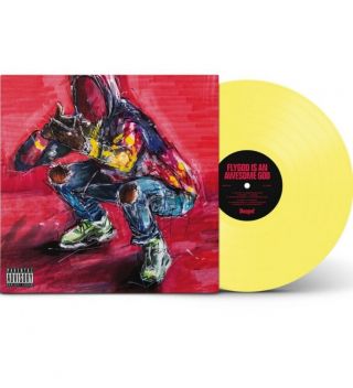 Westside Gunn Flygod Is An Awesome God Yellow Color Vinyl 333 Lp Rap Dj 12 " Funk