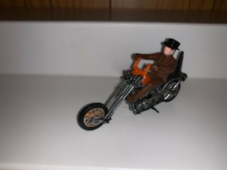 Hot Wheels Rrrumblers Mean Machine With Rider,  Bike And Rider