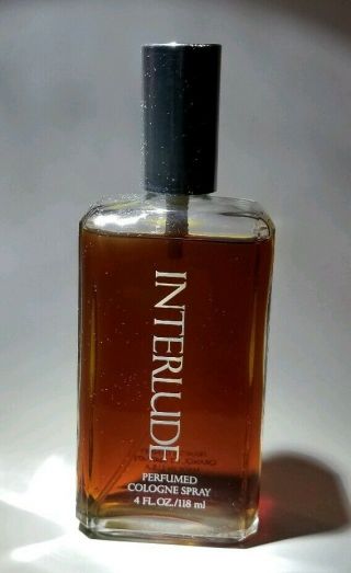 Interlude 4oz Vintage Perfumed Cologne Spray By Frances Denny 98 Full Made Usa