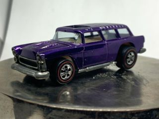 Vintage 1968 Mattel Hot Wheels Redline Classic Nomad Purple