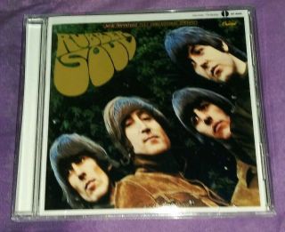 The Beatles Rubber Soul Cd U.  S.  T2442/st2442 In Mono/stereo 24 Tracks