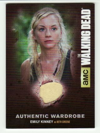 Emily Kinney As Beth Greene The Walking Dead Season 4 Part 1 Wardrobe Relic M22