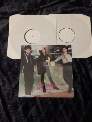 The Cure Live In Milan 2 Lp At The Rolling Stone Rare Live In 1984 Ltd Ed 400