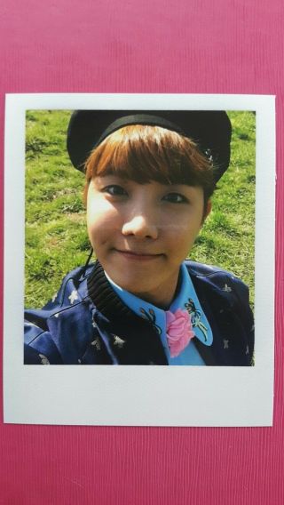 Bts J - Hope Official Polaroid Photocard Special Album Young Forever 제이홉