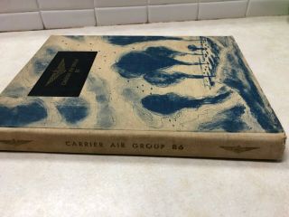 WW2 Carrier Air Group 86 Bomb Squadron Cruise Book World War 2 Aircraft Carrier 2