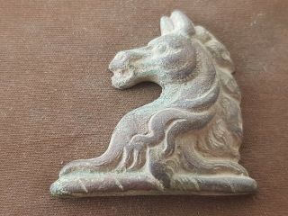Stunning Very Rare Medieval Heraldic Solid/b Mount A Must L151b