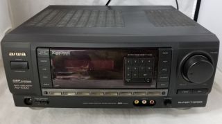 Vintage Aiwa Av - X100 Digital Audio System Video Surround Sound Receiver
